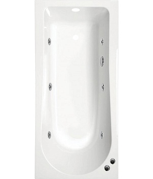 Ванна Alpen Lisa 150x70 с гидромассажем