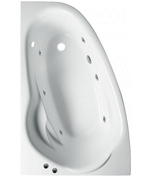 Ванна Relisan Zoya 150x95 (Левая) с гидромассажем