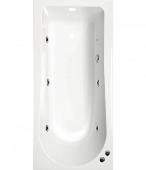 Ванна Alpen Lisa 160x70 с гидромассажем